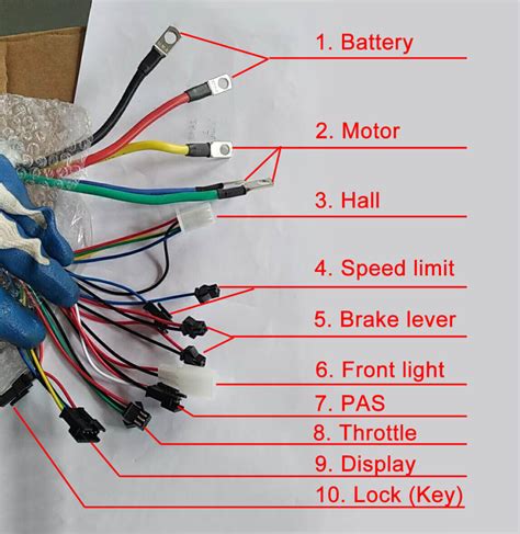electric bicycle controller wiring diagram 